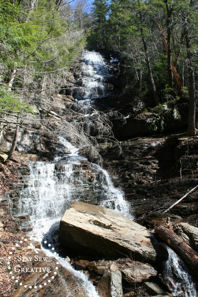 Day hike to Lye Brook Falls