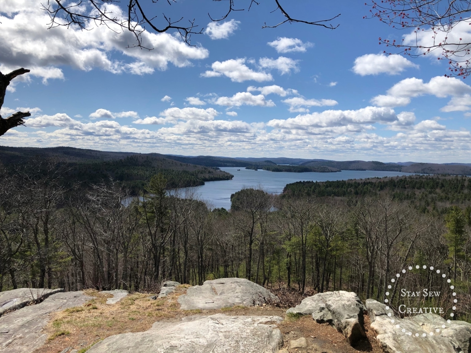 Hike To Soapstone Hill Quabbin Reservoir Stay Sew Creative