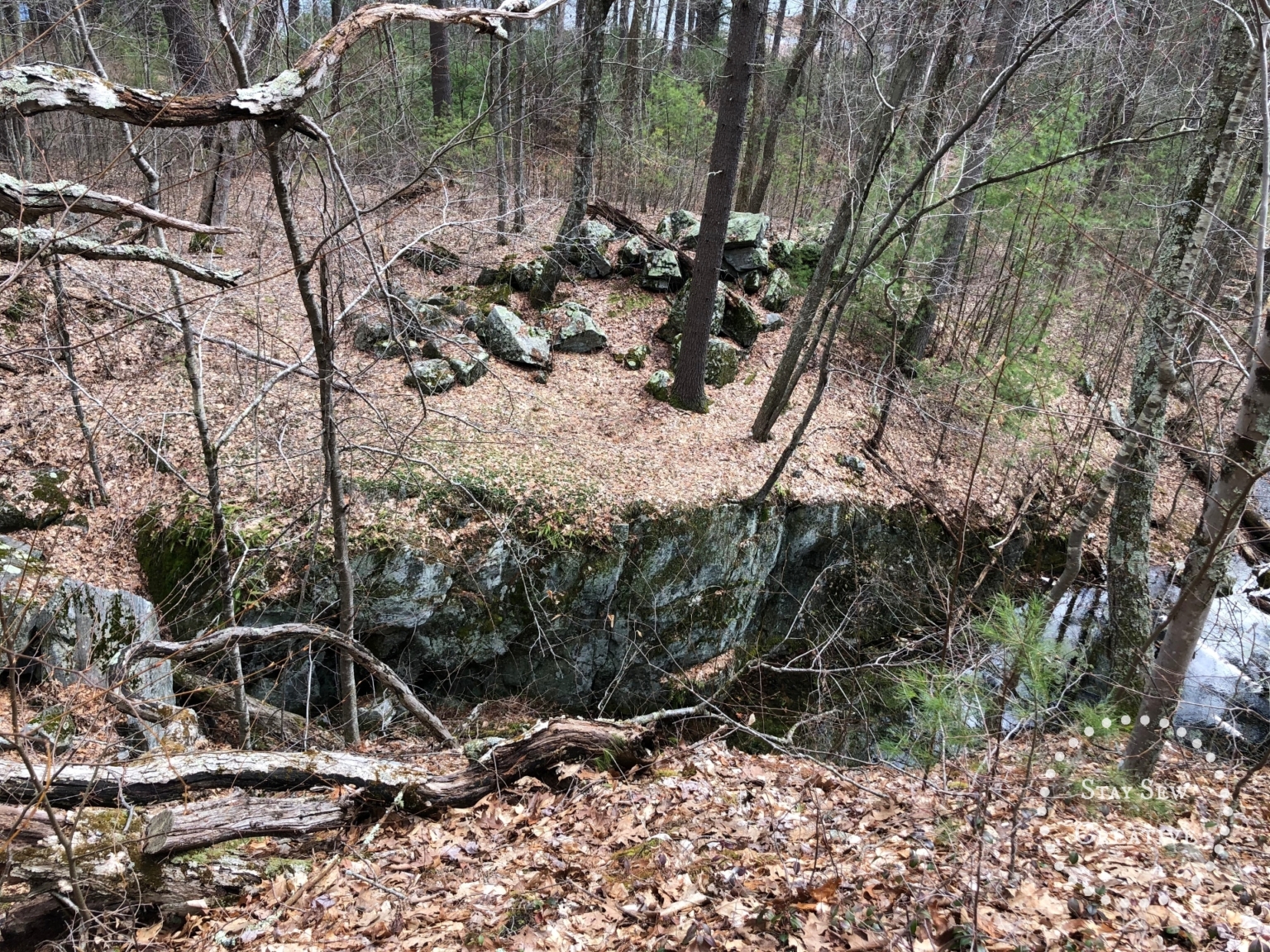 Hike To Soapstone Hill Quabbin Reservoir Stay Sew Creative
